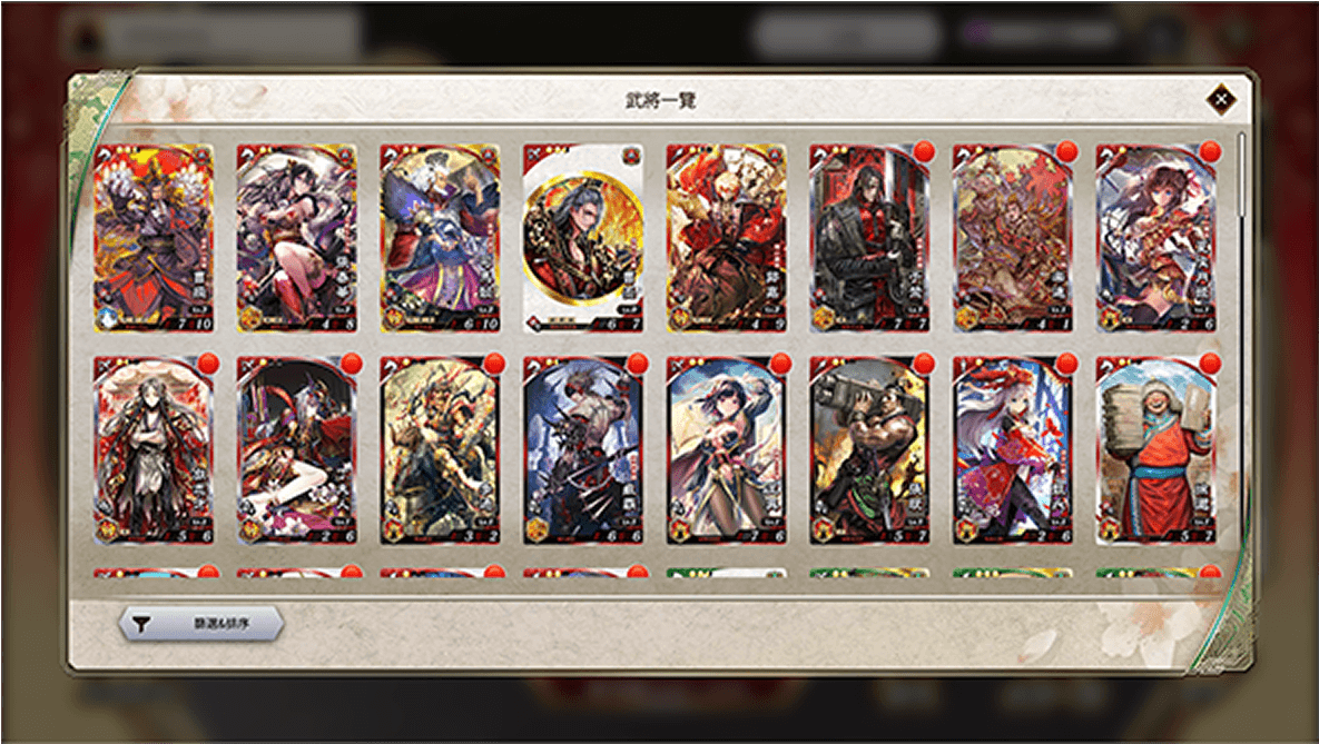 編組初期軍勢